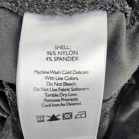 Eddie Bauer Capri Pant Women 8 Travex Gray Geometric Hiking (30x20) - Picture 9 of 10